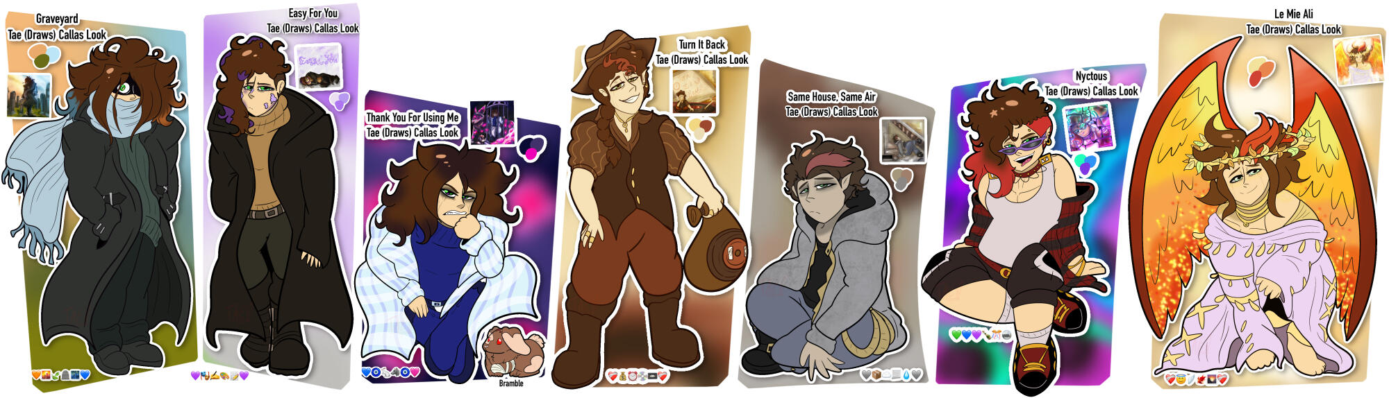 Designed for &quot;The Five Stages Of Grieving But You&#39;re Still Alive&quot; by Tae Draws