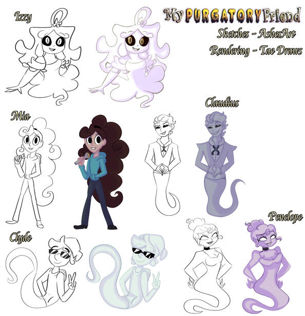 Rendered for "My Purgatory Friend" by AshesArt