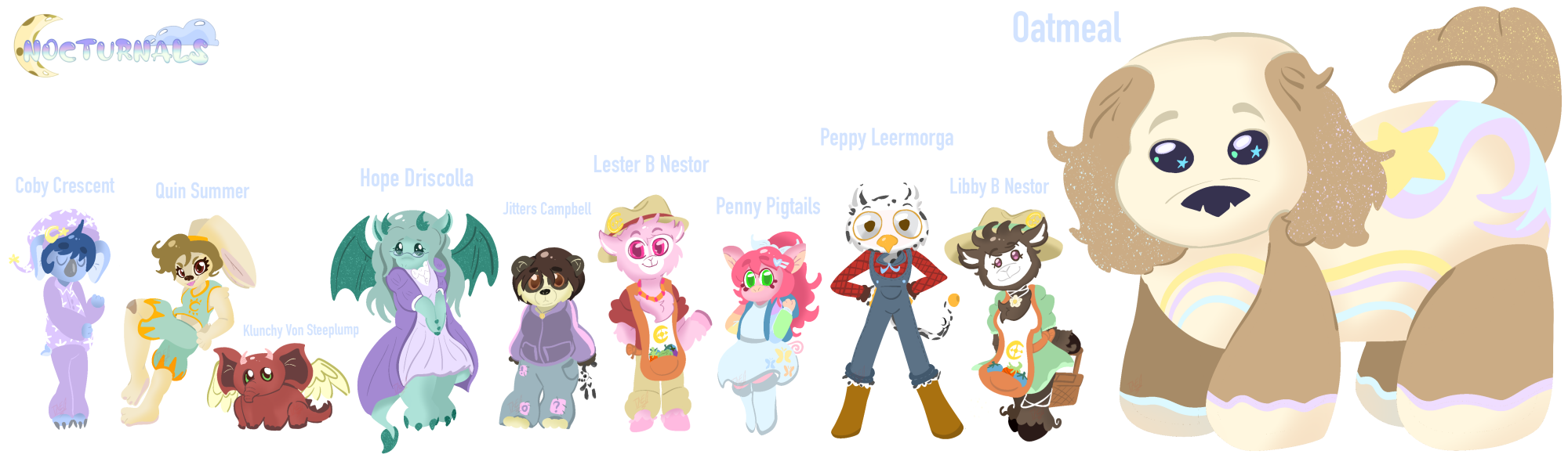 Designed for &quot;Nocturnals&quot; by Tae Draws